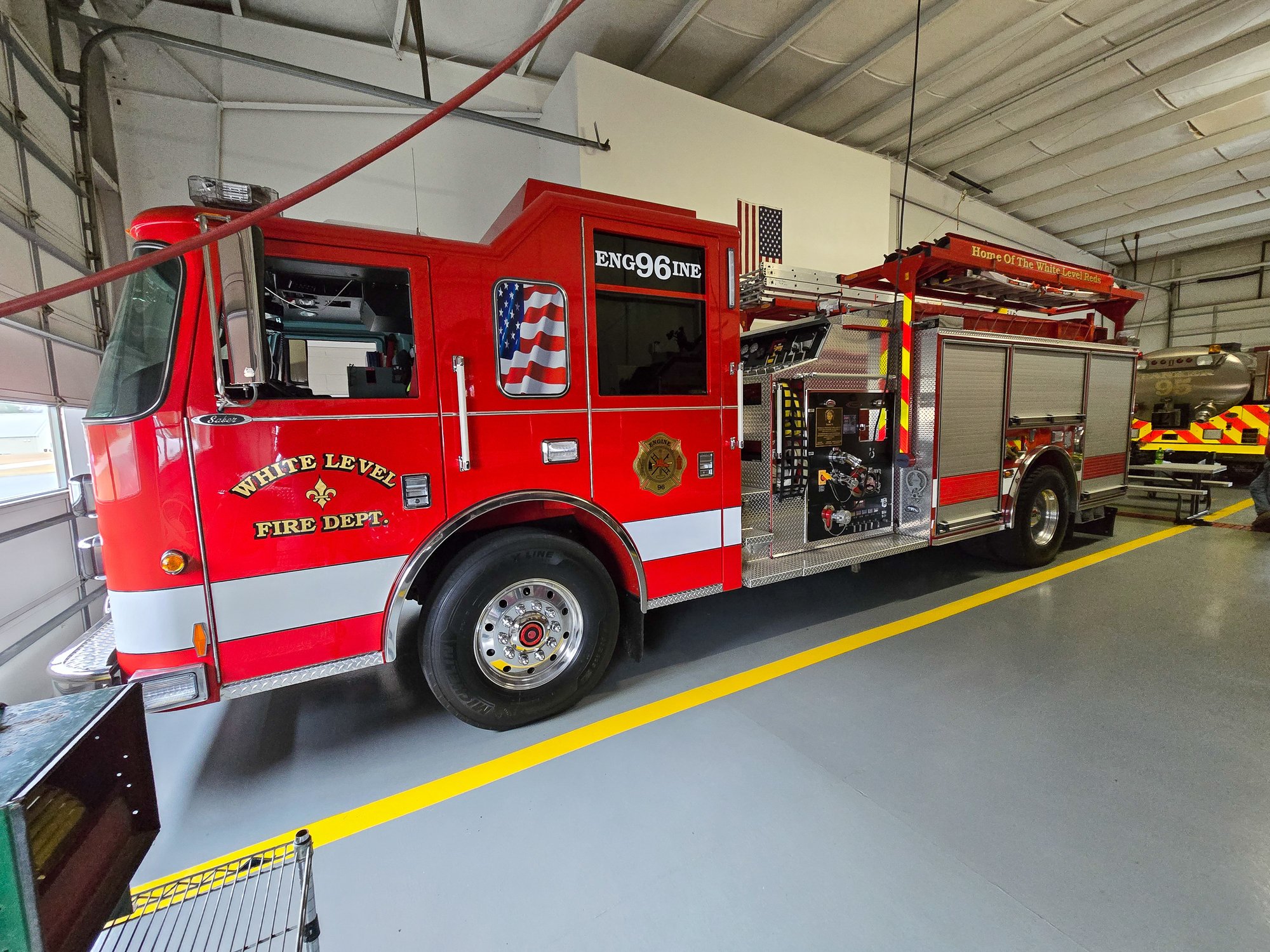 Fire truck flooring