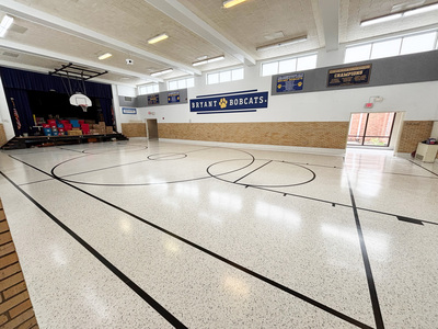 Bryant Elementary Simerrazzo gym
