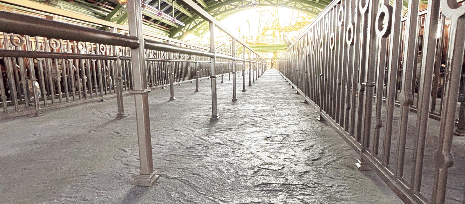 Epic Universe finished floor