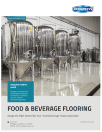 FOOD & BEVERAGE FLOORING GUIDE cover page