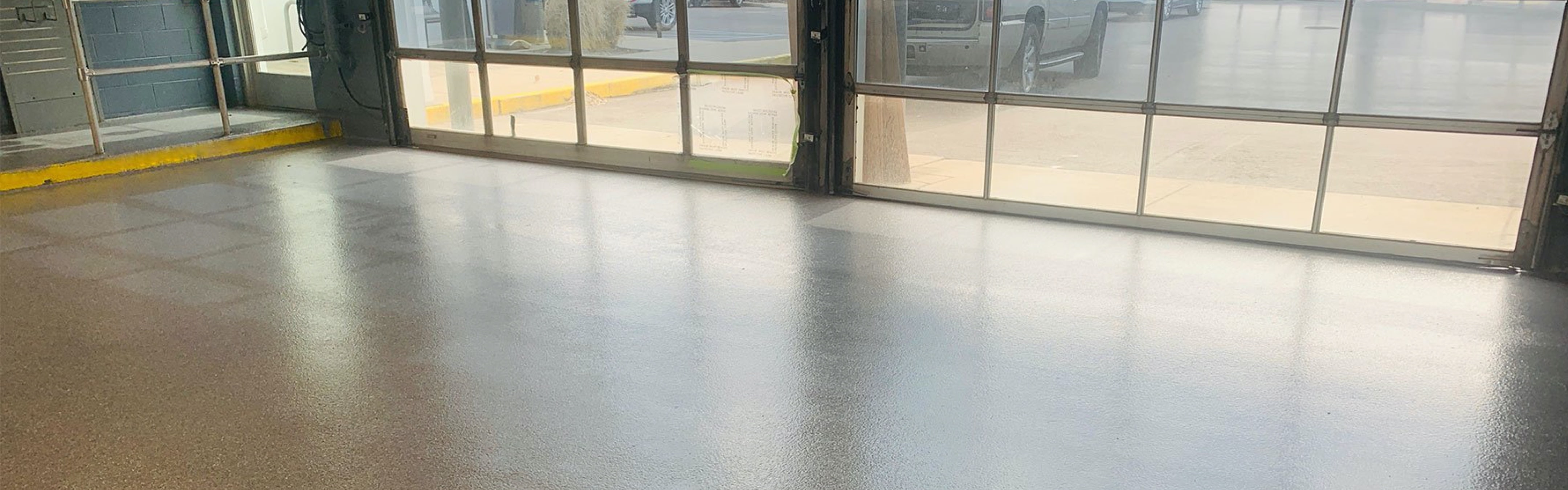 epoxy flake garage floor