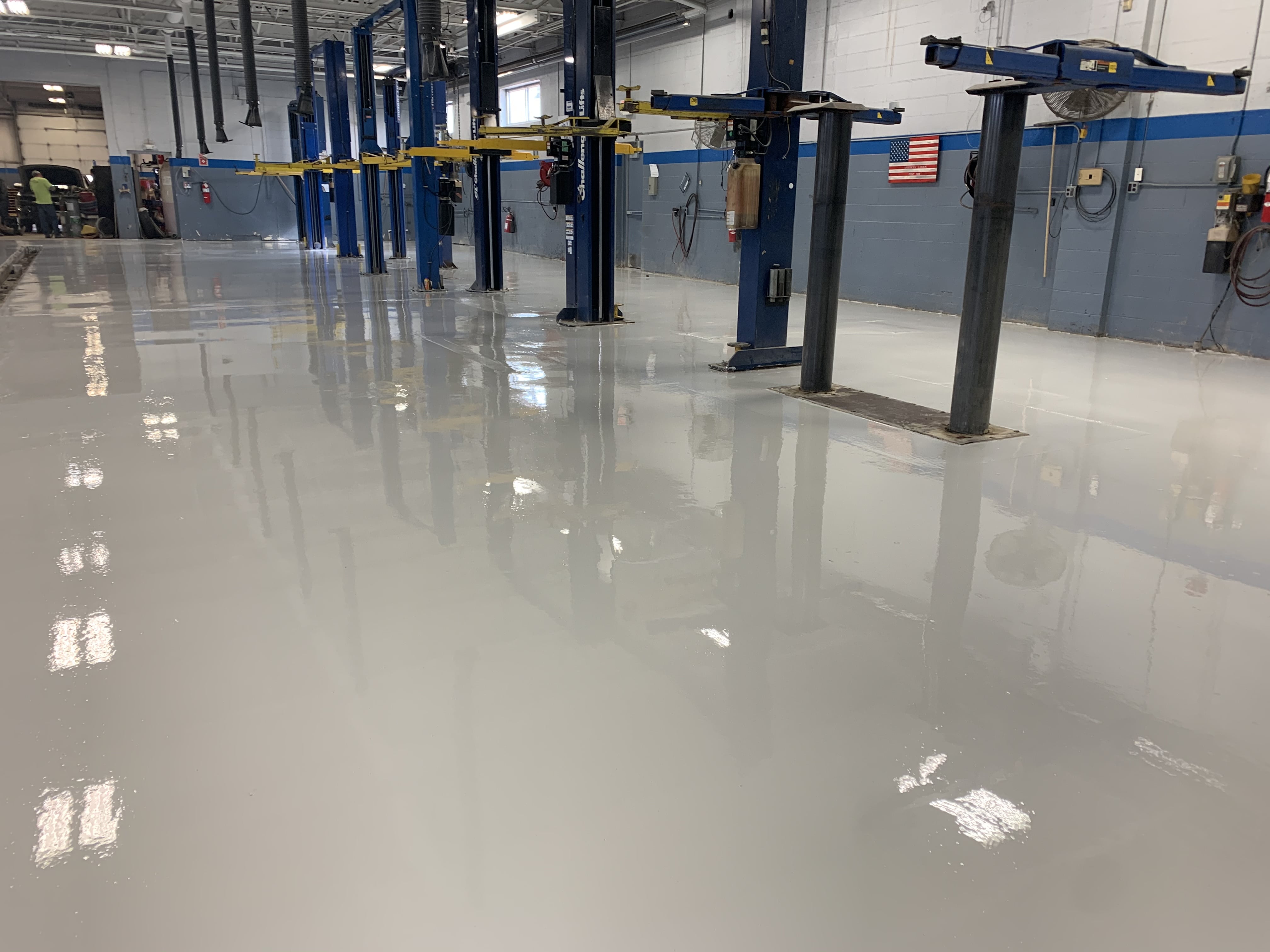 epoxy resin floor
