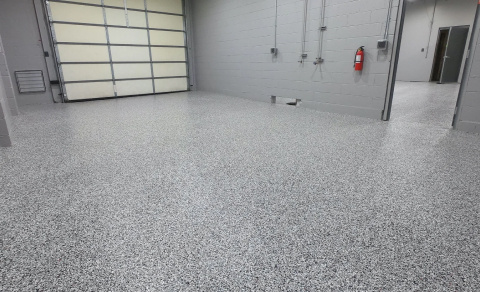 Seamless Flake resinous floor system