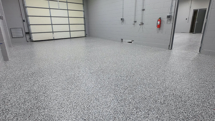 Chip and Flake Broadcast  Floor Coating Systems