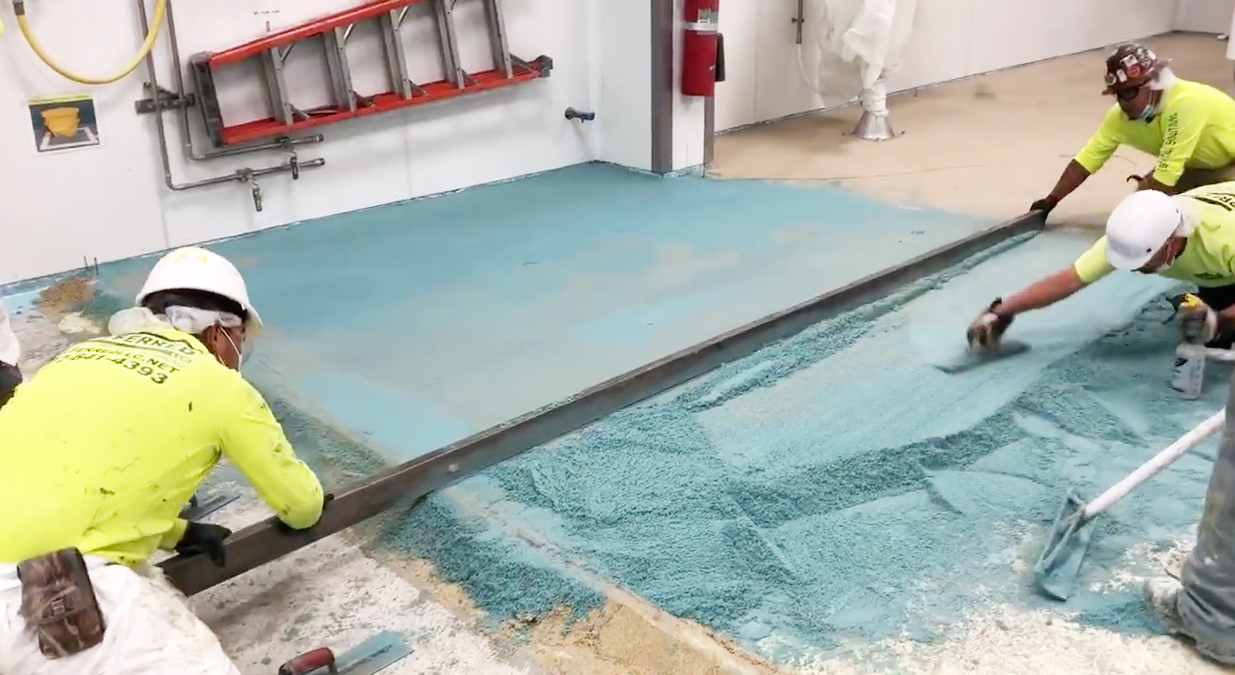 Sloping Floors in Food & Beverage Facilities: